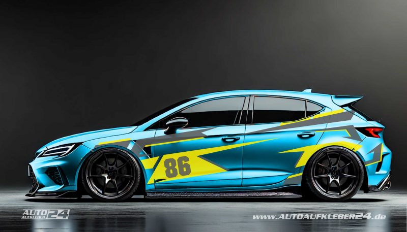 Geometrie Design 055 - Autoaufkleber Set