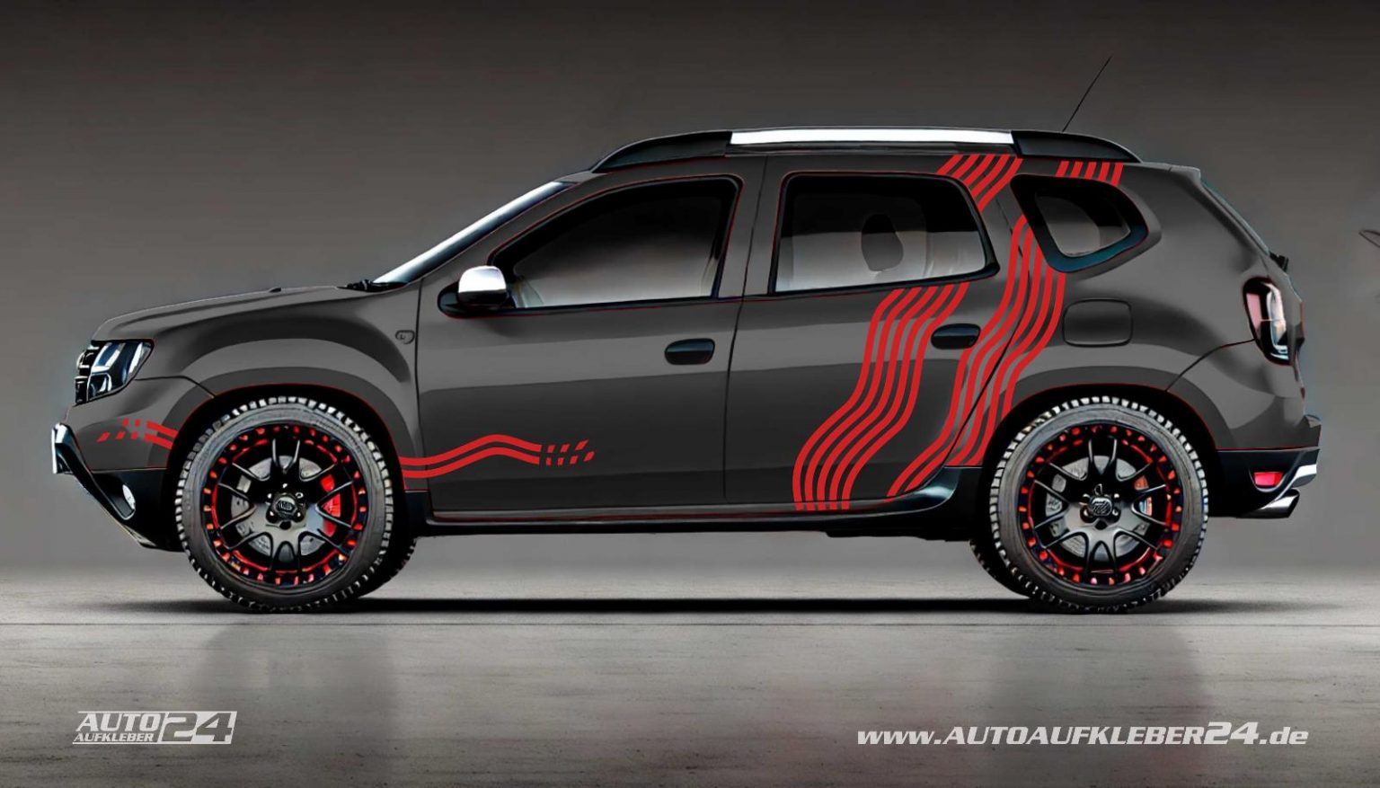 Aufkleber, Seitenaufkleber, Seitenstreifen und Designfolien für SUV, Geländewagen und Pickup