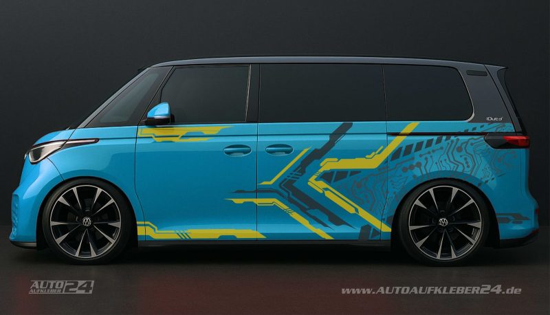 HIGH VOLTAGE DESIGN - Elektro Auto Design - Aufkleber SET #111 – Bild 5