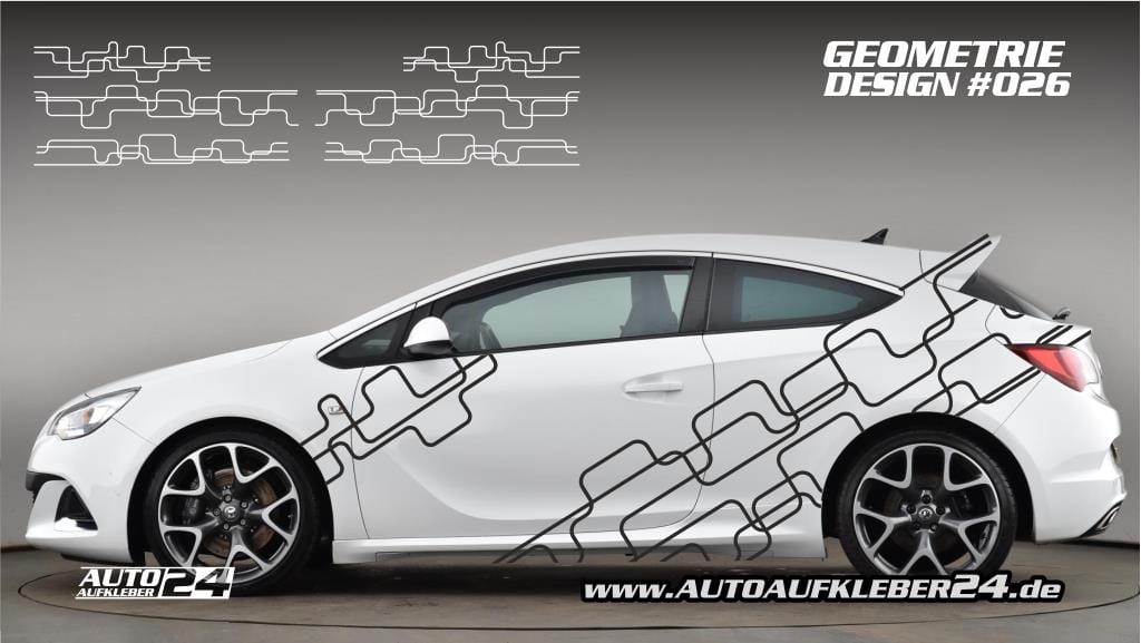 Geometrie Design 026- Autoaufkleber Set — Autoaufkleber 24 - carstyling and  more