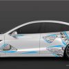 Autoaufkleber 24 - Dein Shop für ausgefallene Elektro Auto Aufkleber und Design Folien - Autofolierung Tesla Model 3
