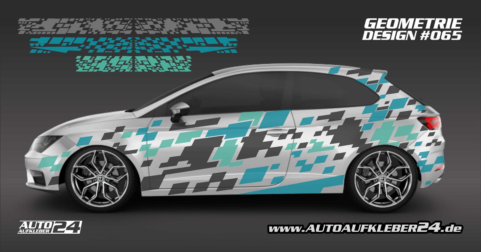 Geometrie Design 065 - carstyling and more - Autoaufkleber 24