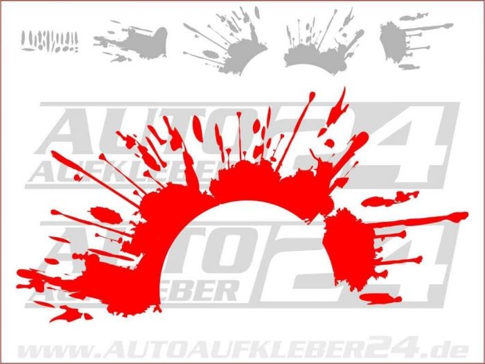 Bloody Fender - Autoaufkleber Set — Autoaufkleber 24 - carstyling and more