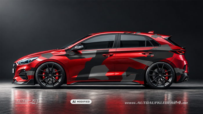 Camouflage Stealth Fighter - Autoaufkleber Set – Bild 12