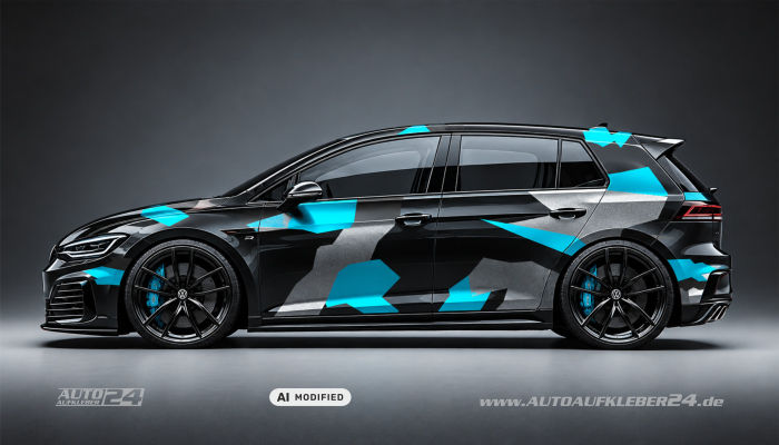 Camouflage Stealth Fighter - Autoaufkleber Set – Bild 10