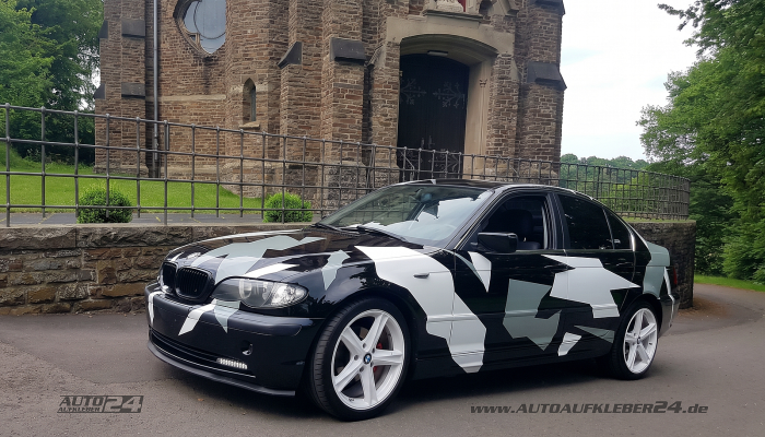 Camouflage Stealth Fighter - Autoaufkleber Set – Bild 3