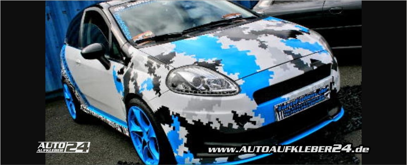 Camouflage Cyber Pixel Design- Autoaufkleber Set — Autoaufkleber 24 -  carstyling and more