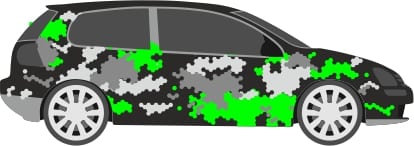 Camouflage aufkleber auto - Der absolute Gewinner unserer Tester