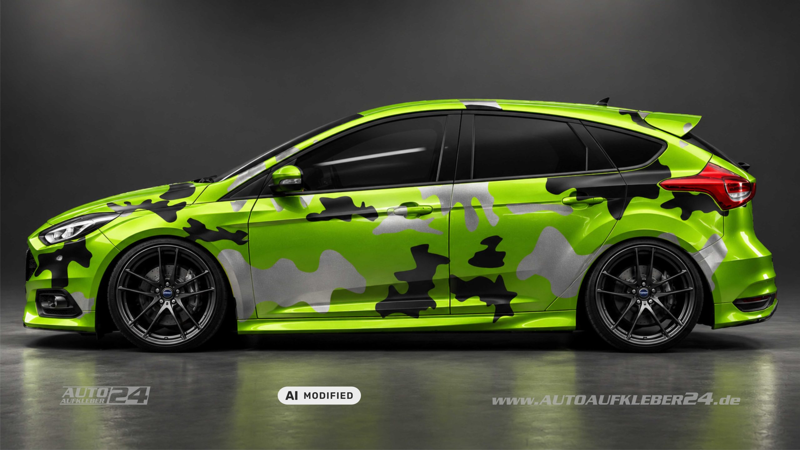 Camouflage Classic Design- Autoaufkleber Set – Bild 16