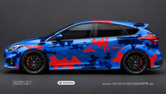 Camouflage Classic Design- Autoaufkleber Set – Bild 14