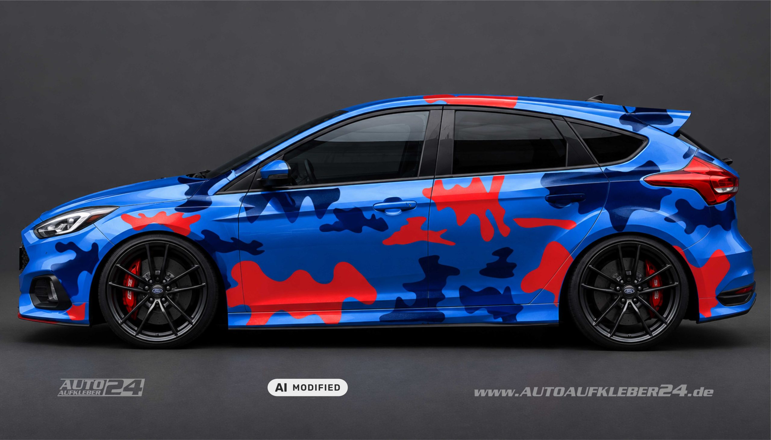 Camouflage Classic Design- Autoaufkleber Set – Bild 14