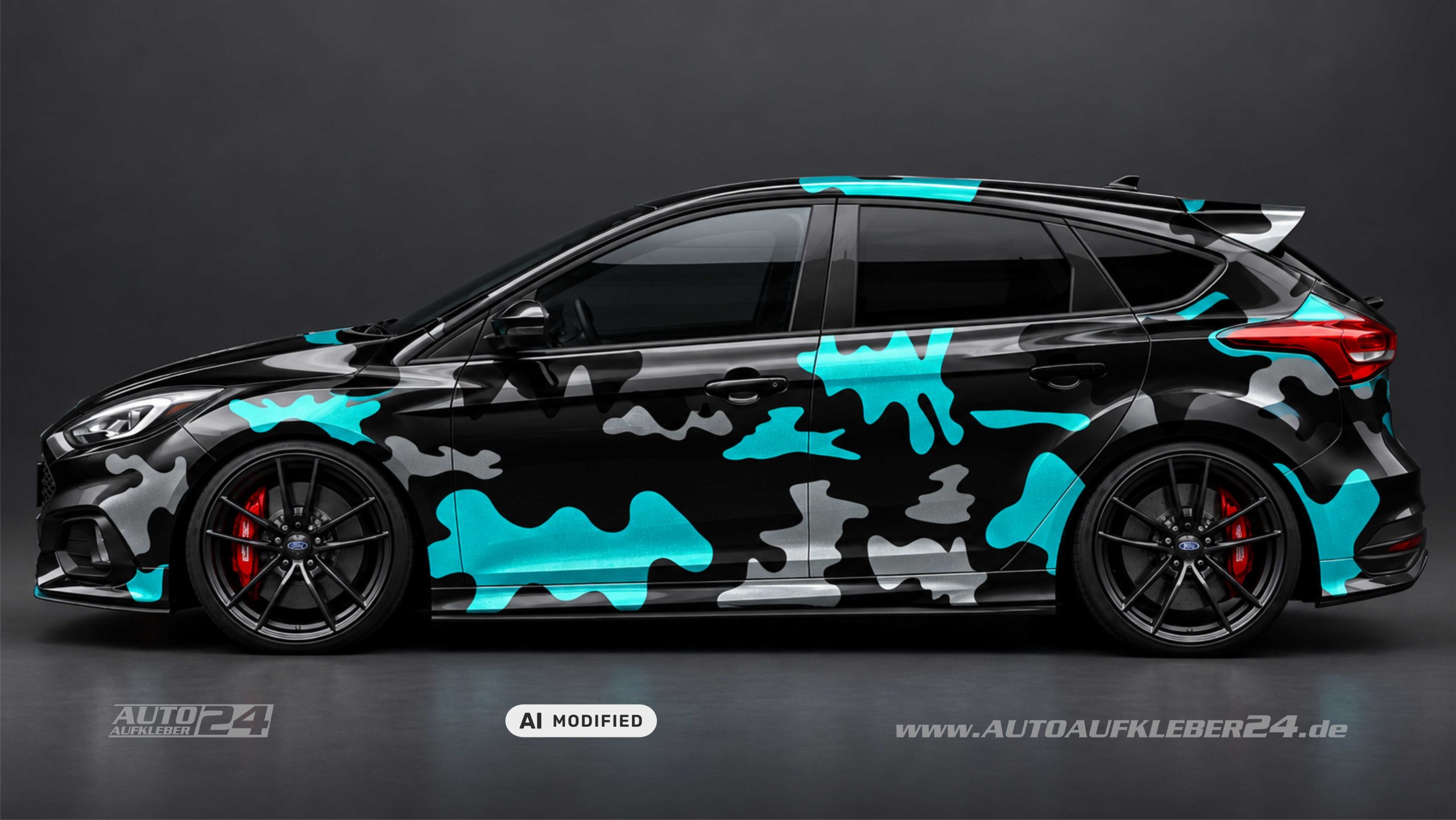 Camouflage Classic Design- Autoaufkleber Set – Bild 13