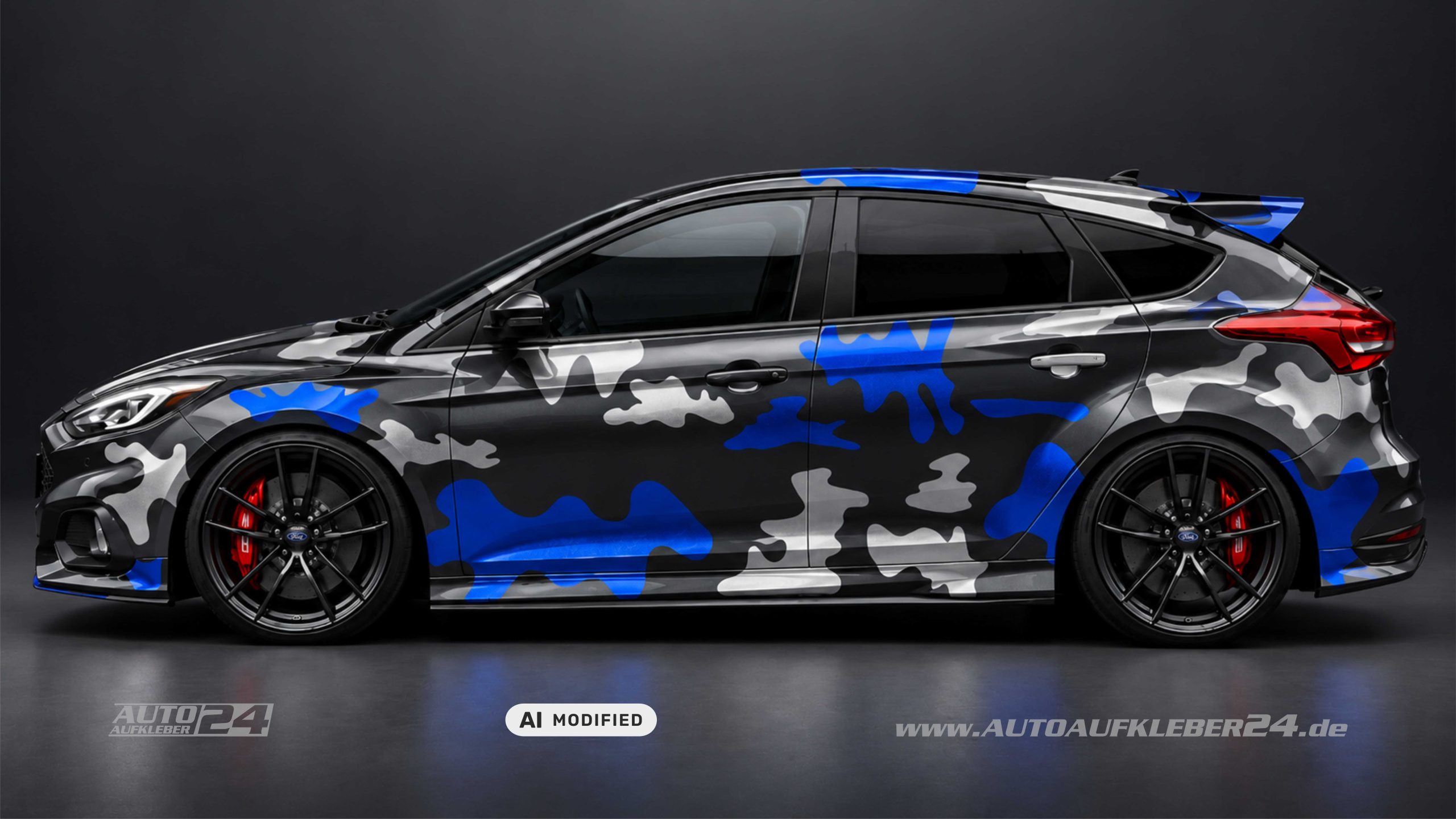 Camouflage Classic Design- Autoaufkleber Set – Bild 11
