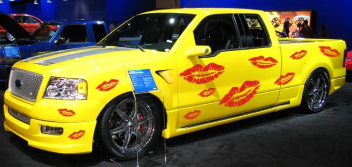 Küsse kisses Autoaufkleber Aufkleber Seitenaufkleber