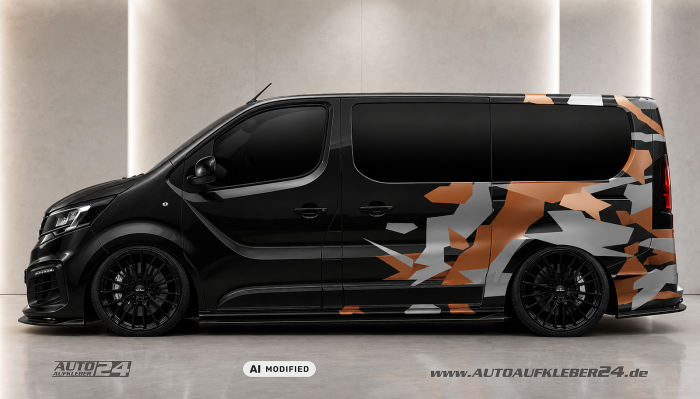 Camouflage Stealth Fighter - Autoaufkleber Set – Bild 6