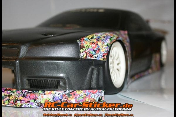 RC CAR Aufkleber Sticker Folien Bögen Design Modellbau