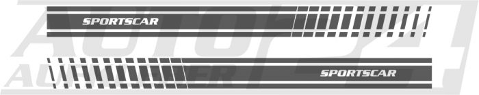 WEBEEDY Nadelstreifen-Klebeband für Auto-Karosserie Nadelstreifen Aufkleber  für Dekor Seitenaufkleber Seitenstreifen Autoaufkleber 2 Rolle 980x1.2 cm