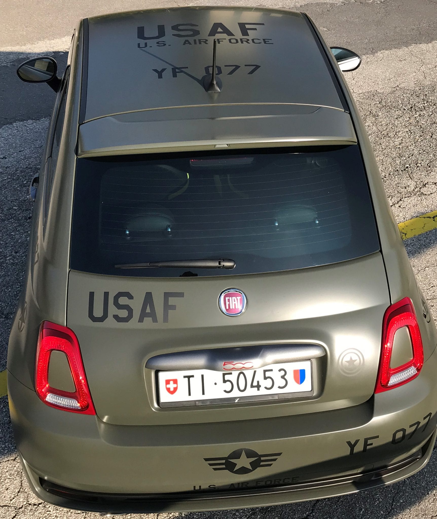 aufkleber kotflügel auto zweifarbig, grafik, auto, US-ARMY-militär